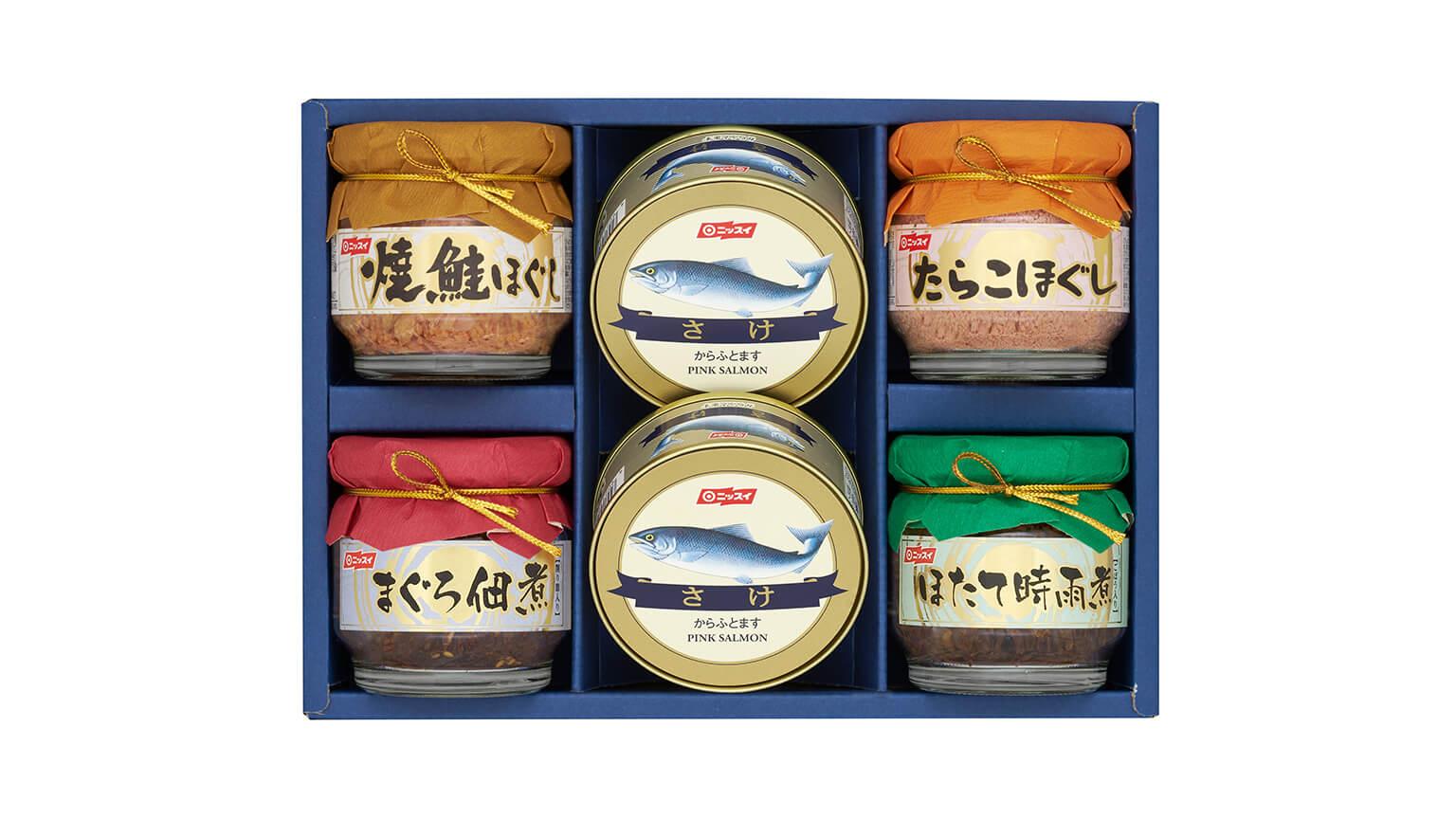 【写真】かに缶詰・びん詰ギフト BS-30