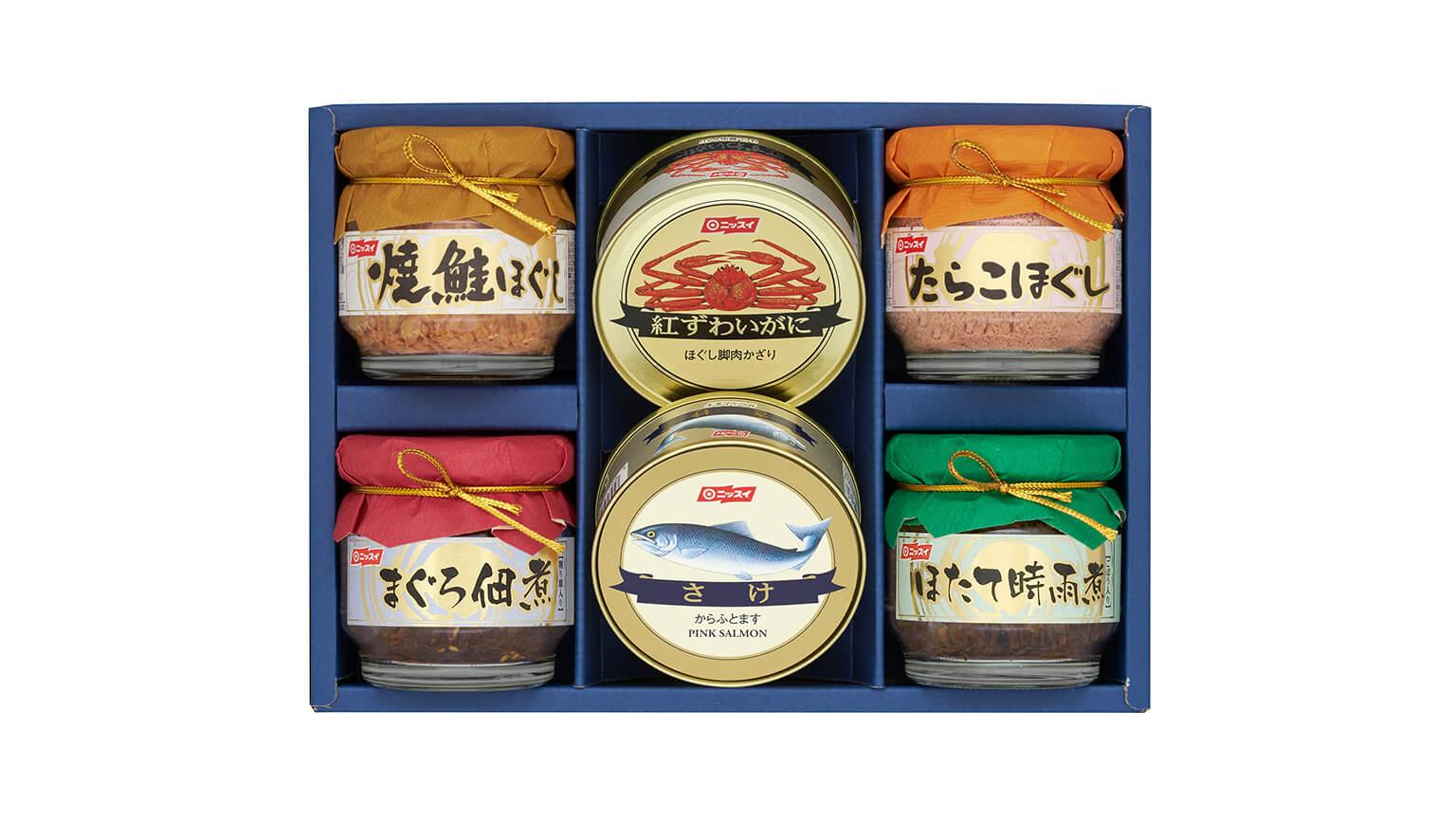 【写真】かに缶詰・びん詰ギフト BS-35