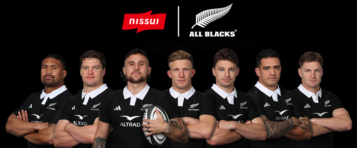 ニッスイ×ALL BLACKS