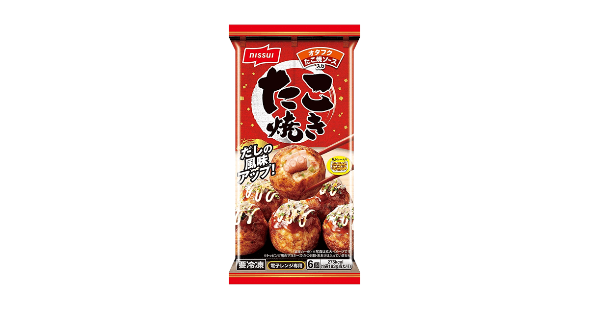 たこ焼き 6個 | 商品情報 | ニッスイ たこ焼き 6個 | 商品情報 | ニッスイ