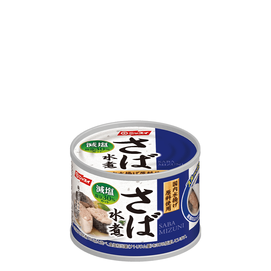 日本水産 スルッとふたさば みそ煮 減塩 190g×3缶