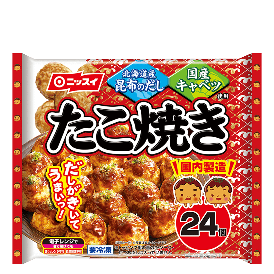 たこ焼き 24個 商品情報 ニッスイ