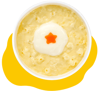 マカロニグラタン盛り付け例