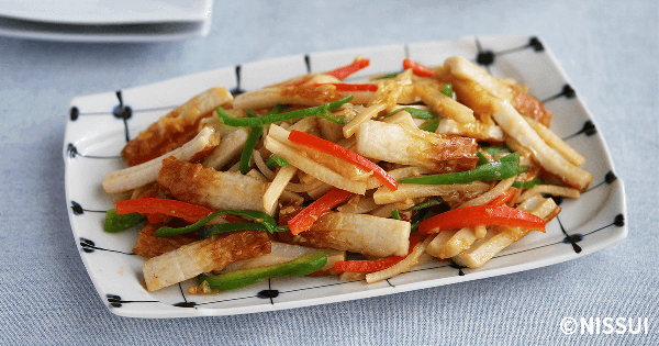 活ちくわの中華風炒め レシピ ニッスイ