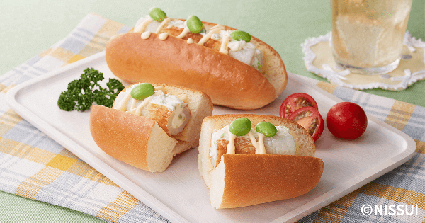 活ちくわのクリームチーズパン レシピ ニッスイ