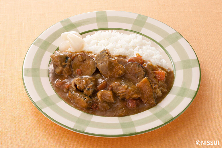 さばと夏野菜のカレーライス レシピ ニッスイ