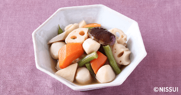 和風野菜ミックスの煮もの | レシピ | ニッスイ