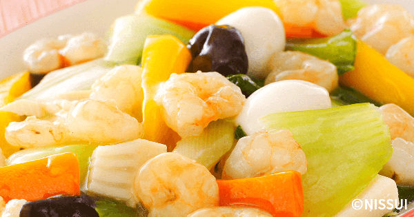 えびの炒め物 | レシピ | ニッスイ