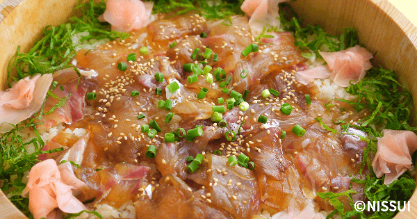 真鯛の手こね寿司 レシピ ニッスイ