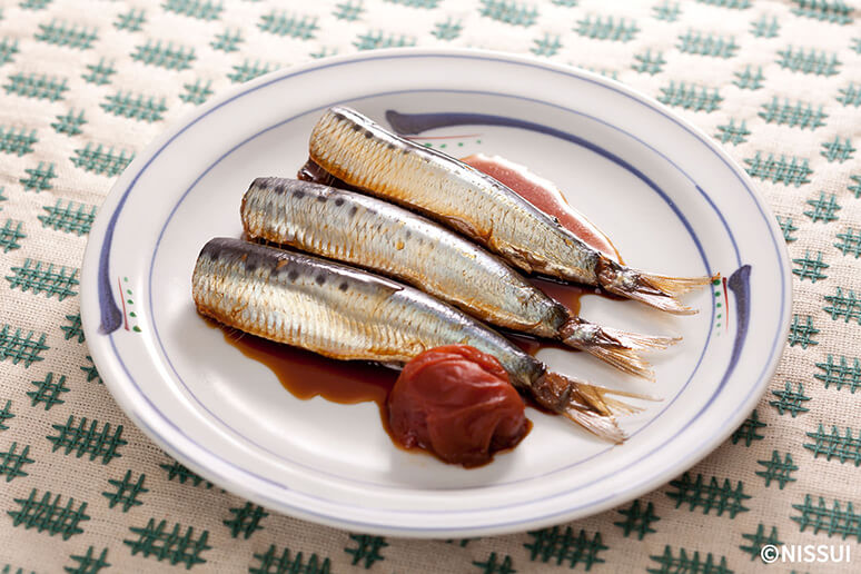 いわしの梅煮 レシピ ニッスイ