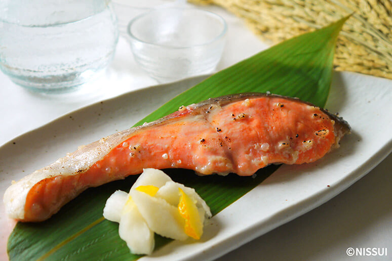 【写真】さけの塩麹焼き