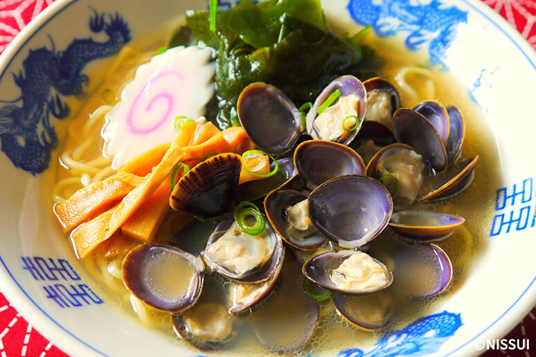 しじみラーメン レシピ ニッスイ