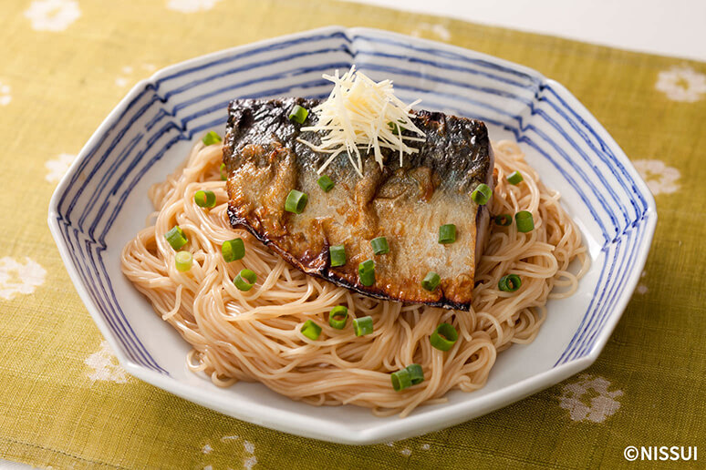 焼きさばそうめん レシピ ニッスイ