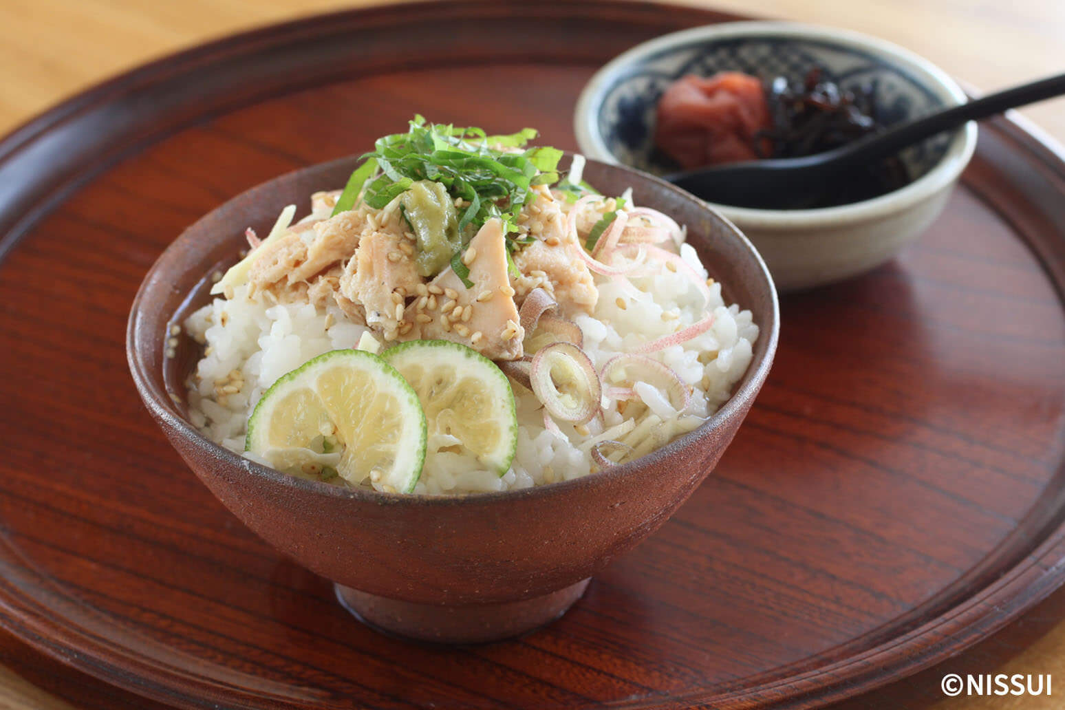 さけ水煮のお茶漬け レシピ ニッスイ