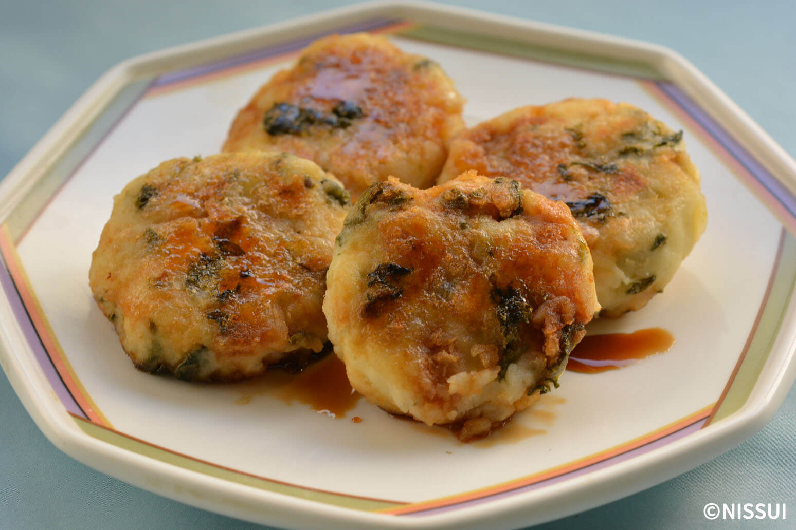 あおさのりのポテト焼き レシピ ニッスイ