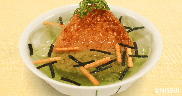 冷やし焼きおにぎり茶づけ レシピ ニッスイ 冷やし焼きおにぎり茶づけ レシピ ニッスイ