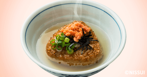 やきおに鮭茶漬け