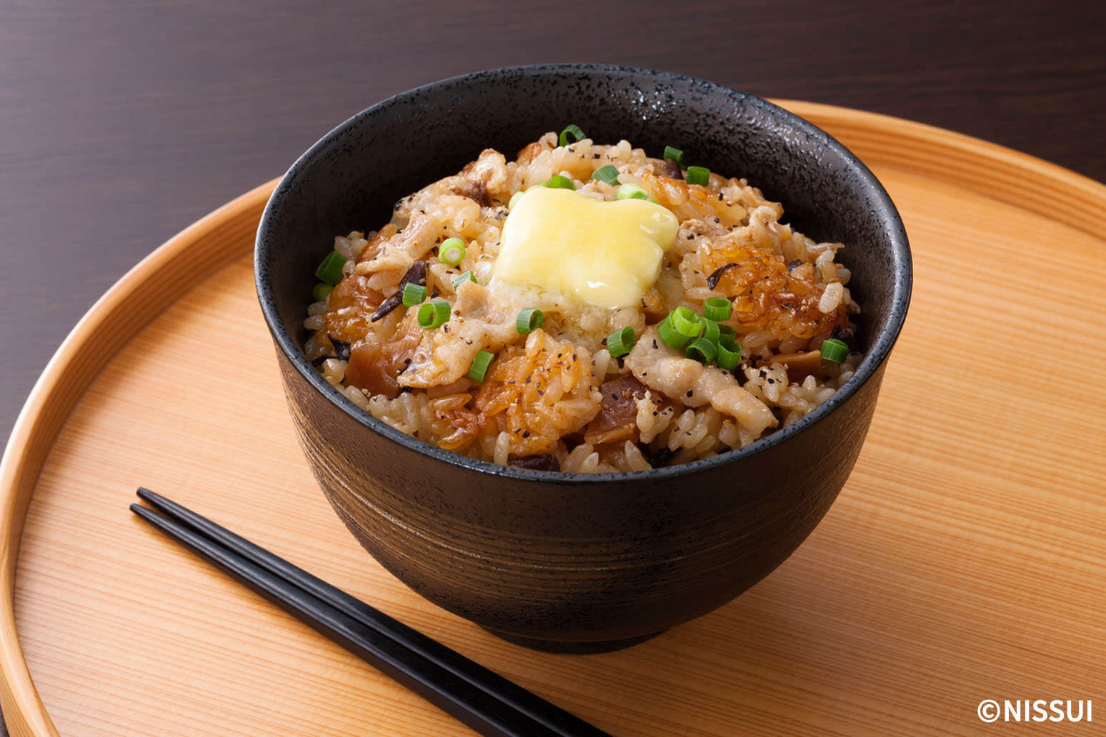 ラーメン屋さんのまかない飯 バターご飯 レシピ ニッスイ