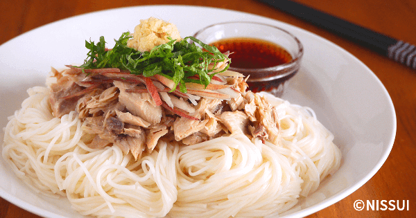 さば素麺 | レシピ | ニッスイ
