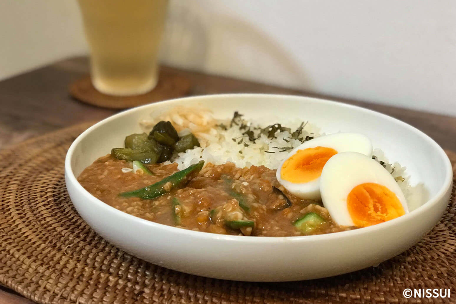 おさかなミンチのキーマカレー