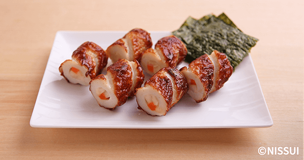 まるごとおいしい太ちくわのチーズ磯辺焼き | レシピ | ニッスイ