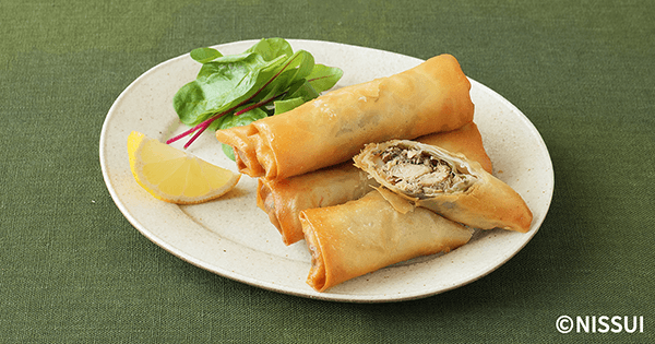 さば春巻き | レシピ | ニッスイ