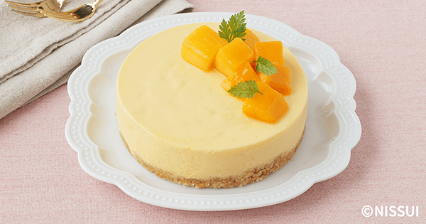 アップルマンゴーレアチーズケーキ