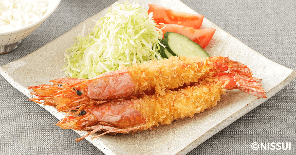有頭えびフライ | レシピ | ニッスイ