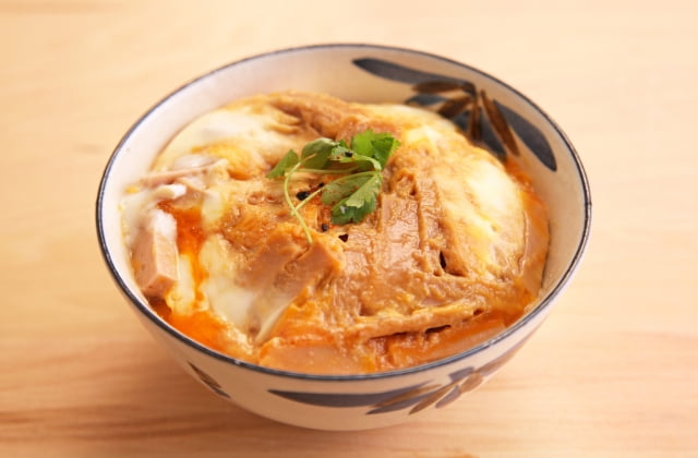 ソーセージのレンチン親子丼