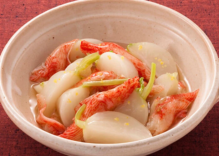 海からサラダフレークとかぶのトロトロ煮ゆず風味