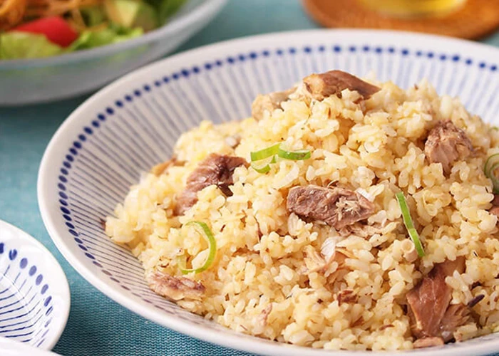 レンチン♪さば缶チャーハン