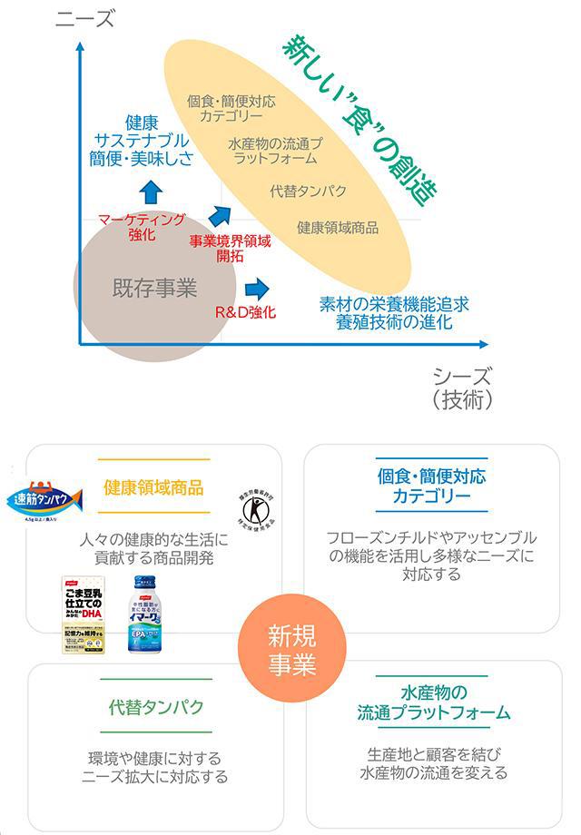 長期ビジョン・中期経営計画 | ビジョン・経営方針 | 企業情報 | ニッスイ